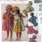 McCalls 8742 CUTEST Dress, Panties and Hat Sewing Pattern Size 1-3 UNCUT