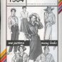 Vintage 80s Stretch & Sew 1504 Big Shirt and Dress UNCUT Bust Size 30-46