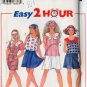 Simplicity 9655 2-Hour Girls Separates Size7-10 UNCUT