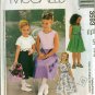 McCalls 3593 Girls Empire Special Occasion Dress Size 7-10 UCNUT