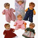 OOP Butterick 5729 14 to 15 and 17 to 18 INCH DOLL CLOTHES Sewing pattern UNCUT