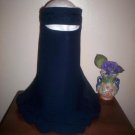 BLACK 2-LAYERED NIQAAB /KHIMAAR SET