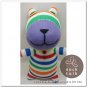 Handmade Sock Monkey Bear Stuffed Animals Doll