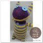 Handmade Sock Monkey Cat Kitty Stuffed Animals Doll