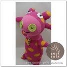 Handmade Sock Monkey Cow Cattle Stuffed Animals Doll