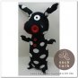 Handmade Sock Monkey Cow Cattle Stuffed Animals Doll