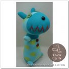 Handmade Sock Monkey Dog Stuffed Animals Doll
