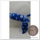 Handmade Sock Monkey Dog Stuffed Animals Doll