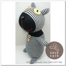 Handmade Sock Monkey Dog Stuffed Animals Doll