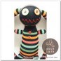 Handmade Sock Monkey Pirate Stuffed Animals Doll