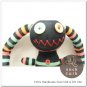 Handmade Sock Monkey Pirate Stuffed Animals Doll