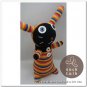 Handmade Sock Monkey Rabbit Bunny Stuffed Animals Doll
