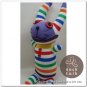 Handmade Sock Monkey Rabbit Bunny Stuffed Animals Doll