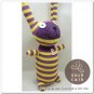 Handmade Sock Monkey Rabbit Bunny Stuffed Animals Doll