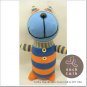 Handmade Sock Monkey Dog Stuffed Animals Doll