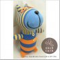 Handmade Sock Monkey Dog Stuffed Animals Doll
