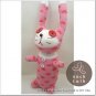 Handmade Sock Monkey Rabbit Bunny Stuffed Animals Doll
