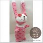 Handmade Sock Monkey Rabbit Bunny Stuffed Animals Doll