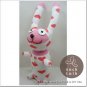 Handmade Sock Monkey Rabbit Bunny Stuffed Animals Doll