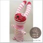 Handmade Sock Monkey Rabbit Bunny Stuffed Animals Doll