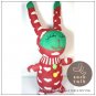 Handmade Sock Monkey Rabbit Bunny Stuffed Animals Doll