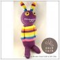 Handmade Sock Monkey Rabbit Bunny Stuffed Animals Doll