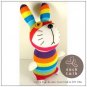 Handmade Sock Monkey Rabbit Bunny Stuffed Animals Doll