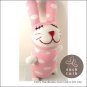 Handmade Sock Monkey Rabbit Bunny Stuffed Animals Doll