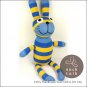 Handmade Sock Monkey Rabbit Bunny Stuffed Animals Doll