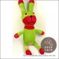 Handmade Sock Monkey Rabbit Bunny Stuffed Animals Doll