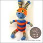 Handmade Sock Monkey Rabbit Bunny Stuffed Animals Doll