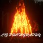 4 by 6 inch print Bon Fire