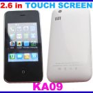 KA09 Touchscreen Mobile Phone White
