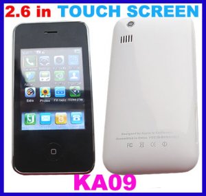 KA09 Touchscreen Mobile Phone White