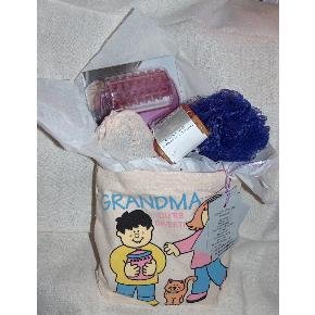 8x8 canvas Tote bag as a gift bag or for everyday - Grandma