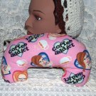 Coffee Addict Neck pillow -smaller size -great for travel !