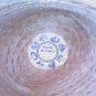 Made in Italy vintage straw hat with net cover and soft fringe