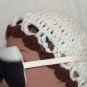 Lavender scented black and white eye pillow mask - small size