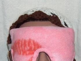 Real Roses Scented Pink Eye Pillow Mask