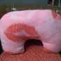 Sealed With A Kiss #2  Neck pillow real lavender inside -medium size -great for travel !