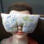 Blue roses eye mask pillow with real lavender inside