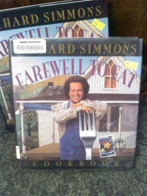 Richard Simmons Farewell to Fat Cookbook - Hardcover