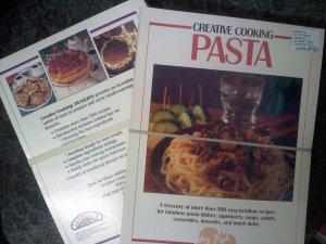 Creative Cooking: series of four cookbooks - paperback