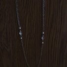 Park Lane silvertone vintage Necklace - extra long