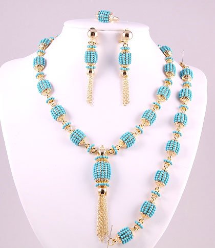 Necklace and Earrings