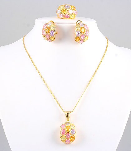Necklace and Earrings