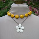 Back Again Daisy Necklace with earrings