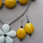 Back Again Daisy Necklace with earrings