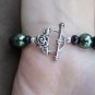 'Dark Forest' pearl bracelet