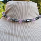 Pink Hematite Choker
